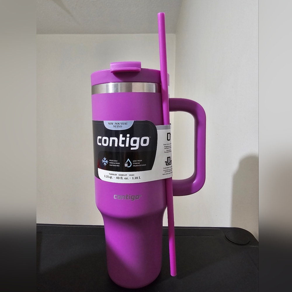 Contigo Streeterville Tumbler 40 oz. Stainless Steel💧Bottle